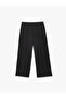 Krep Scuba Palazzo Black Women's Trousers 6Wak40024Ek - 3