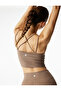Cross Strap Sleeveless Slim Fit Sports Tank Top