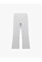 High Waist Slim Fit Spanish Leg Sports Leggings - 4