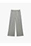 Wide Leg High Waist Palazzo Pants with Pockets - 3