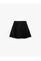 Comfortable Fit High Waist Pleated Shorts Skirt - 3