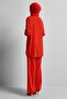Shirt Collar Pants Suit 44797 - 4
