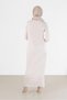 HAIR KNITTED PATTERNED KNITWEAR DRESS 42015 - 3