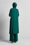 Stone Detail Pants Suit 45455 - 4