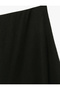 Flared Midi Black Women's Skirt 6Wak70097Uw - 5
