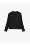 Long Sleeve Crew Neck Oversize Knitwear Sweater - 4
