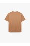 Short Sleeve Crew Neck Cotton Teddy Bear Printed Oversize T-Shirt - 4