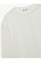Long Sleeve Crew Neck Striped T-Shirt - 5