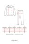 Girl's Printed Ruffled Baby Collar Tights Two-Piece Set Lilac 2403640 - 5