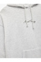 Comfortable Fit Hooded Sweatshirt with Kangaroo Pocket and Angel Print on the Back - 5