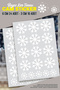 White Snowflake Glass Sticker Christmas Decoration/Sticker-Snowflake Glass Showcase Decoration Sticker 34 Pieces - 2