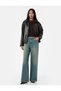 Low Waist Straight Leg Cotton Straight Washed Loose Jean Pants - Loose Straight Fit Jean