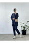 Supreme Combed Cotton Basic Set - Navy Blue - Wide Size Range - 4