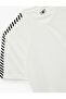 Relaxed Fit Geometric Print Short Sleeve V-Neck Sports T-Shirt - 6
