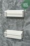 Adhesive Bathroom Shelf, 2-Pack Bathroom Organizer, Shower Shelf Organizer Shampoo Holder, Plastic Bathroom - 8