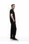 Cotton Relaxed Fit Gabardine Jogger Pants with Lace-Up Cargo Pocket Detail at the Waist - 2