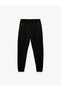 Straight Fit Lace-Up Waist Jogger Sports Sweatpants with Zipper Pockets - 3
