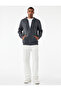 Long Sleeve Hooded Zippered Kangaroo Pocket Sweatshirt - 2