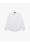 Cotton Long Sleeve Classic Collar Slim Fit Shirt - 3