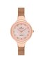 Sapphire Glass Rose Gold Women's Watch Nc36-391033-Rpms