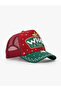 Women Men Red Christmas Trucker Hat Limited Collection What a Year - 3