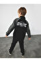 Stand Collar Long Sleeve Hooded Zippered Sweatshirt - 3