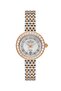 Sapphire Glass Silver - Rose Women's Wristwatch Nc34-39B717-Esms