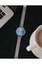 Sapphire Glass Silver Women's Wristwatch Nc17- 3920718 -Alms - 5