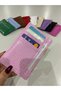 Candy Pink Color Zippered Card Holder-Wallet (Shipped in a Box)