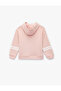 Licensed Lola Bunny Printed Long Sleeve Fleece-Lined Hooded Sweatshirt - 2