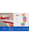 مجموعة جوارب قوس قزح للجنسين منقوش، 4 قطع، 2 زوج، جوارب قصيرة، طقم جوارب مكون من قطعتين، 4 أزواج - 2