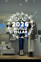 New Year Special 2026 Happy New Year Text and Crown Decoration Sticker - 4