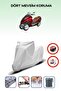 Yuki YB250ZKT Optimus GRAY compatible MOTORCYCLE BRAND REAR BAG UNCOMPATIBLE