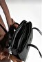 Women's Black Large Size Hand and Shoulder Bag-Bd4028 - 4