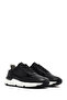 Men's Black Lace-Up Thick Sole Leather Sneaker 25Sfd675218 - 3
