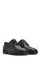 Men's Black Laced Leather Classic Shoes 25Sfd 751418 - 3