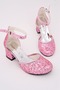 Pink Glittered Children's Carnival Heels Dress - 5