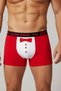 Christmas Gift Boxer with Red Bow Tie Design 95% Cotton 5% Elastane Boxer - Db211 - 2