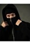 Ninja Masked Unisex Fleece Sweatshirt – Thick 2-Thread Fabric, Hooded Warm Cardigan - 4