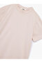 Cotton Short Sleeve Crew Neck Oversize Basic T-Shirt - 5