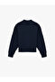Regular Fit Three Thread Long Sleeve Polo Neck Sweatshirt - 4