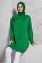 Broshe Detailed Knitting Tunic 44987