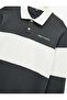 Shardonlu Long Sleeve Color Block Embroidered Polo Neck Sweatshirt - 5