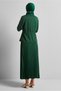 Satin Suit with Pleated Skirt 45385 - 4