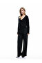Long Sleeve Double Breasted V-Neck Rhinestone Knit Sweater - 2