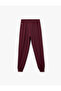 High Waist Lace-Up Pocket Detailed Sports Jogger Sweatpants - 2