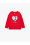 Cotton Long Sleeve Ataturk Printed T-Shirt