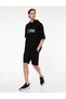 Cotton Sports Shorts with Tie Waist and Pocket Detail