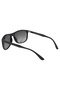 Matte Black Men's Sunglasses with Uv400 Protection Polarized Lenses - 3
