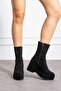 Clara Women's Stretch Wedge Heel Boots - 4